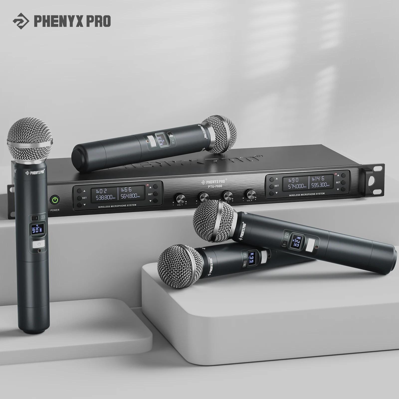 Phenyx Pro UHF  ũ ý PTU-7000, 4x40 ä ڵ ũ, ڵ ĵ, ȸ ļ  